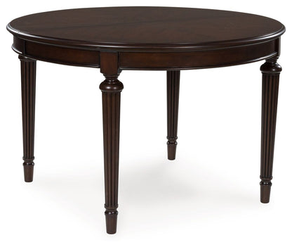Lavinton - 8 Pc. - Dining Room Extension Table, 6 Side Chairs, Server - Brown 8 + Piece Dining Room Sets by Signature Design by Ashley® - Walls Furniture & Mattress