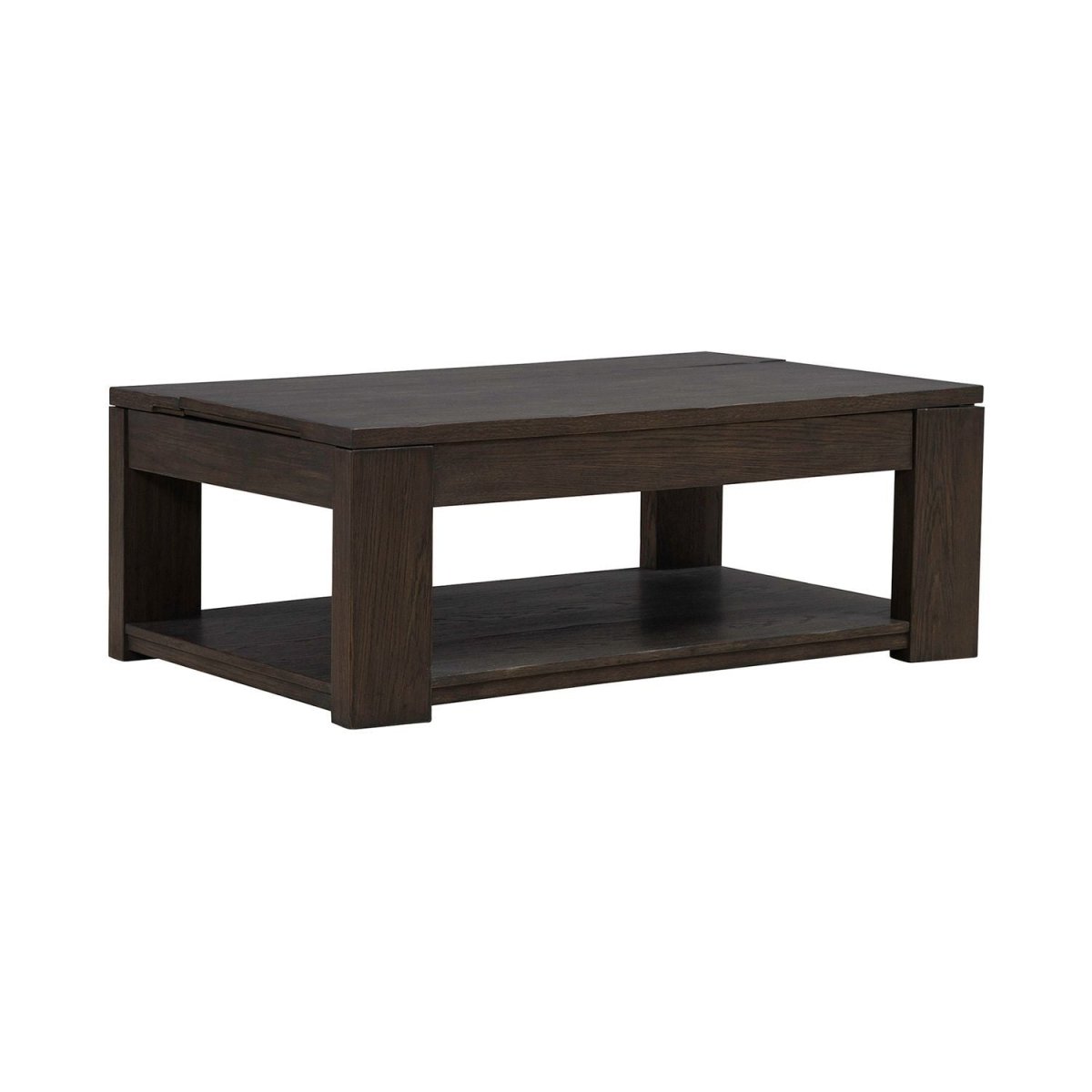 Lennox Hill - Lift Top Cocktail Table - Dark Brown Cocktail Tables by Liberty Furniture - Walls Furniture & Mattress