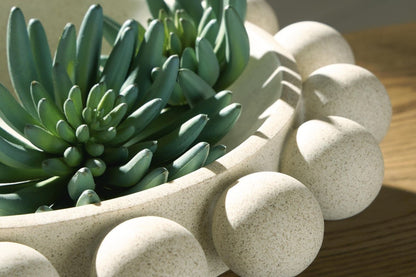 Leithwood - Bowl - Beige Plates & Bowls by Signature Design by Ashley® - Walls Furniture & Mattress