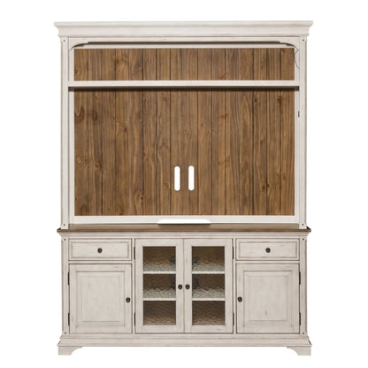 Morgan Creek - Entertainment Center Entertainment Centers by Liberty Furniture - Walls Furniture & Mattress