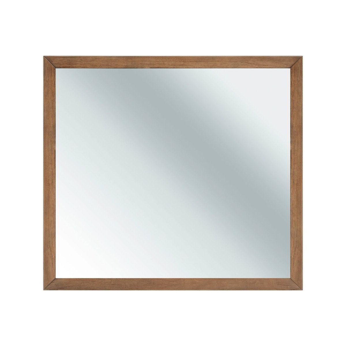 Century Modern - Landscape Mirror - Light Brown Landscape Mirrors by Liberty Furniture - Walls Furniture & Mattress