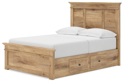 Makidern - Panel Storage Bed With 2 Under Bed Storage Units Storage Beds by Signature Design by Ashley® - Walls Furniture & Mattress