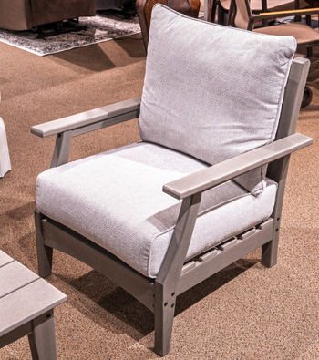 Cove Beach - Gray - Lounge Chair With Cushion (Set of 2) Chair Sets by Signature Design by Ashley® - Walls Furniture & Mattress