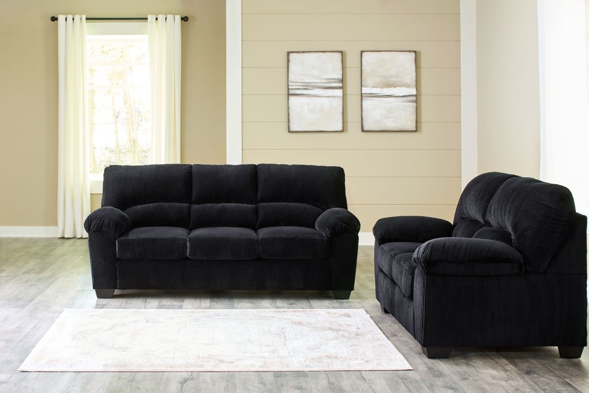 SimpleJoy - Living Room Set Stationary Sofas & Loveseats by Signature Design by Ashley® - Walls Furniture & Mattress