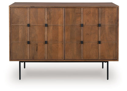 Juddins - Brown - Accent Cabinet Accent Cabinets by Signature Design by Ashley® - Walls Furniture & Mattress
