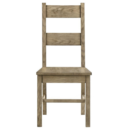 Cardova - Solid Wood Dining Side Chair (Set of 2) - Vineyard Oak Chair Sets by Coaster Fine Furniture - Walls Furniture & Mattress