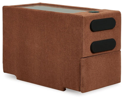 Modmax - L-Shaped Sectional - Spice Stationary Sectionals by Signature Design by Ashley® - Walls Furniture & Mattress