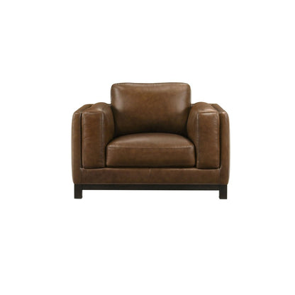 Sayer - Chair - Brown Arm Chairs by New Classic - Walls Furniture & Mattress
