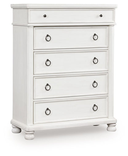 Rowlenstown - Five Drawer Chest Accent Chests by Signature Design by Ashley® - Walls Furniture & Mattress