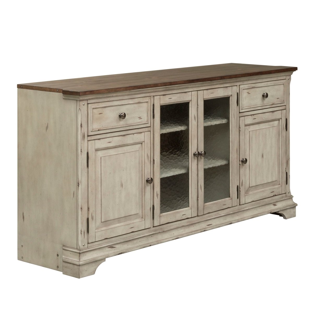 Morgan Creek - Entertainment TV Stand - White TV Stands by Liberty Furniture - Walls Furniture & Mattress