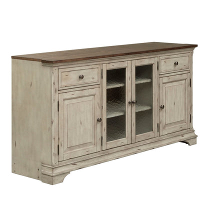 Morgan Creek - Entertainment TV Stand - White TV Stands by Liberty Furniture - Walls Furniture & Mattress