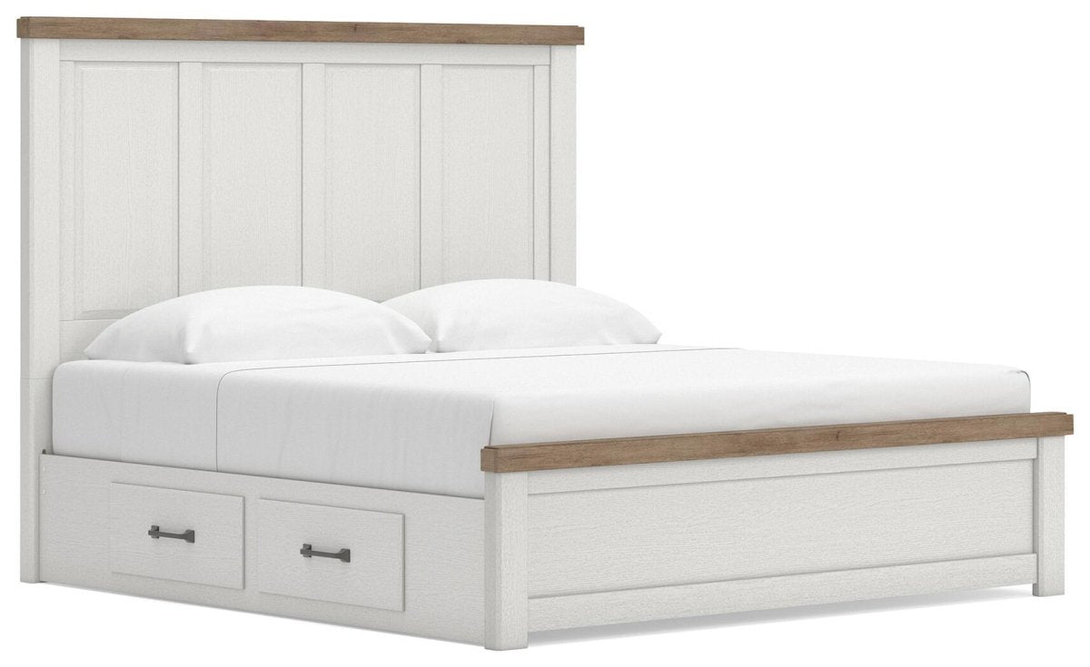 Savonport - Panel Storage Bed Storage Beds by Signature Design by Ashley® - Walls Furniture & Mattress
