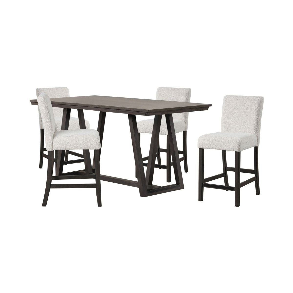High Line - Counter Dining Set 5 Piece Dining Room Sets by New Classic - Walls Furniture & Mattress