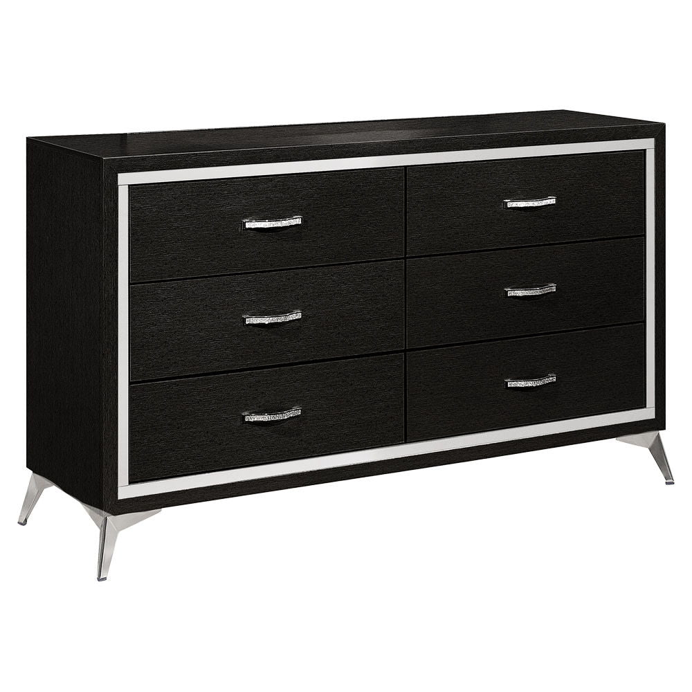 Huxley - Dresser Dresser & Mirror by New Classic - Walls Furniture & Mattress