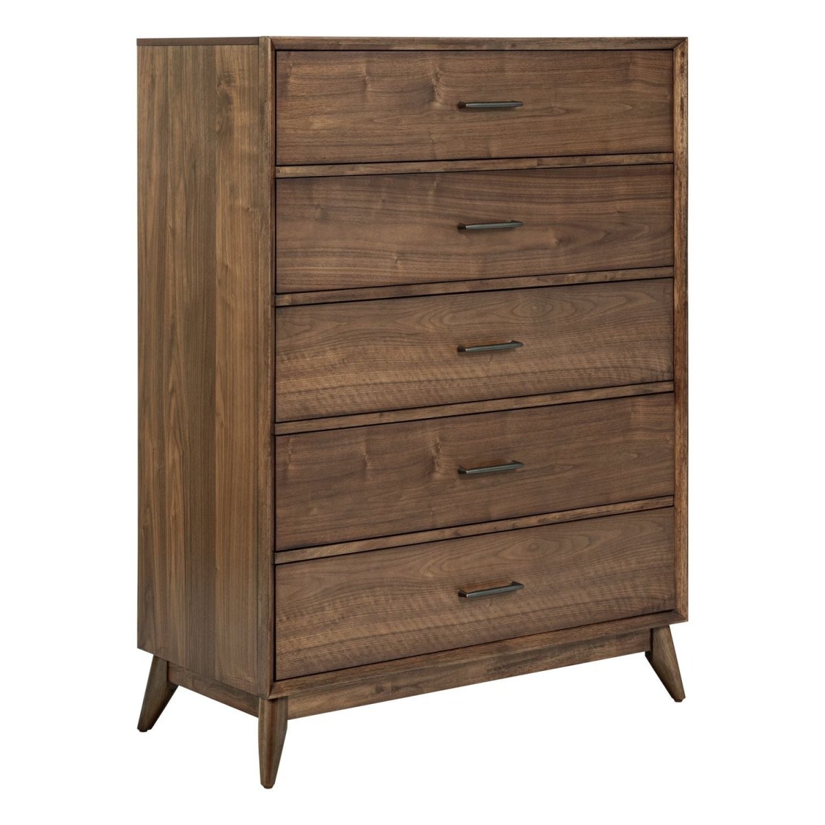 Century Modern - 5 Drawer Chest - Walnut Accent Chests by Liberty Furniture - Walls Furniture & Mattress