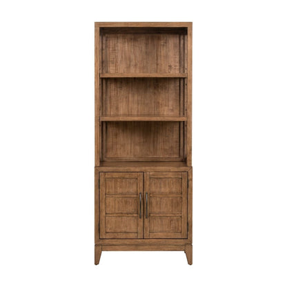 Shaker Lakes - Bookcase - Harvest Brown Standard Bookcases by Liberty Furniture - Walls Furniture & Mattress