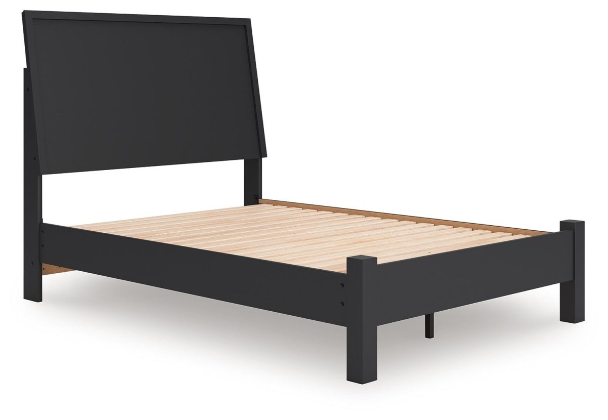 Danziar - Panel Bed With Low Footboard Panel Beds by Signature Design by Ashley® - Walls Furniture & Mattress