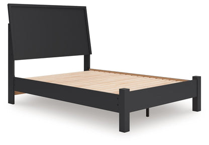Danziar - Panel Bed With Low Footboard Panel Beds by Signature Design by Ashley® - Walls Furniture & Mattress