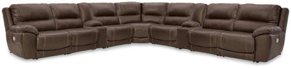 Dunleith - Power Reclining Sectional Reclining Sectionals by Signature Design by Ashley® - Walls Furniture & Mattress