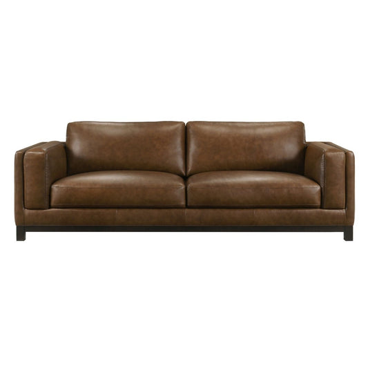 Sayer - Sofa - Brown Stationary Sofas by New Classic - Walls Furniture & Mattress