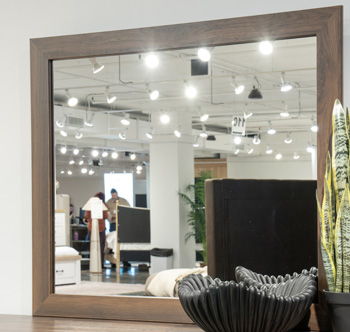 Janfyn - Bedroom Mirror - Brown Mirrors by Signature Design by Ashley® - Walls Furniture & Mattress