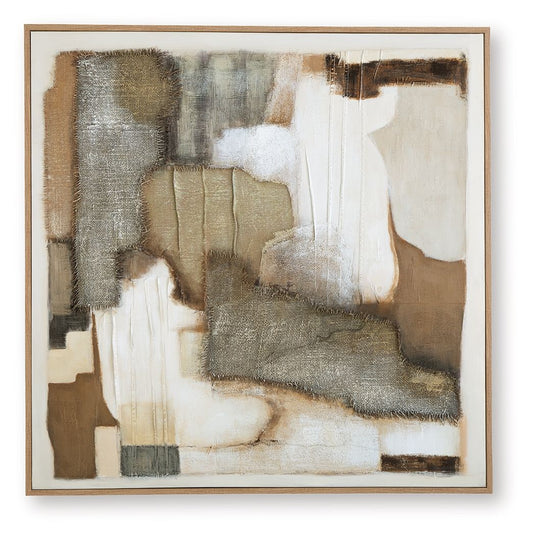 Wylander - Tan / Brown / Gray - Wall Art Canvas Art by Signature Design by Ashley® - Walls Furniture & Mattress