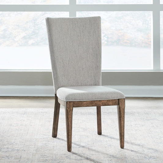Carolina Park - Upholstered Side Chair (RTA) - Brown Side Chairs by Liberty Furniture - Walls Furniture & Mattress
