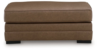VillaCourt - Caramel - Ottoman Upholstered Ottomans by Benchcraft® - Walls Furniture & Mattress