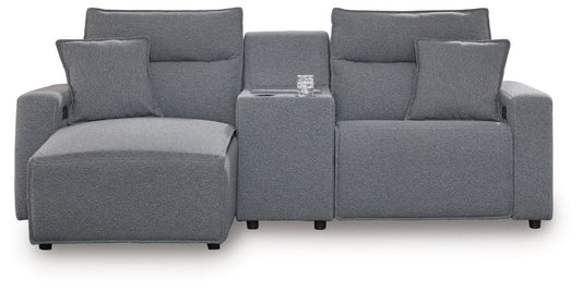 Modmax II - Reclining Sectional - Salt And Pepper Reclining Sectionals by Signature Design by Ashley® - Walls Furniture & Mattress