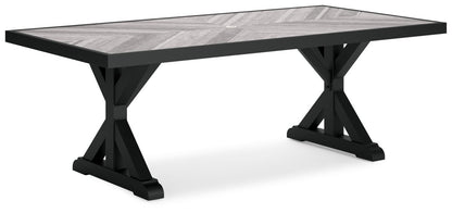 Beachcroft - Rect Dining Table W/Umb Opt Dining Tables by Signature Design by Ashley® - Walls Furniture & Mattress