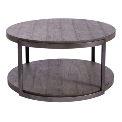 Modern View - Round Table Cocktail Tables by Liberty Furniture - Walls Furniture & Mattress
