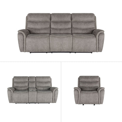 Kamari - Reclining Sofa Set Reclining Sofas & Loveseats by New Classic - Walls Furniture & Mattress