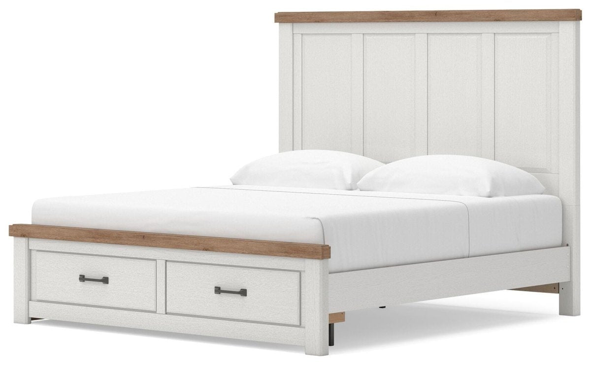 Savonport - Panel Storage Bed Storage Beds by Benchcraft® - Walls Furniture & Mattress
