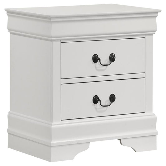 Louis Philippe - Bedroom Set 4 Piece Bedroom Sets by Coaster Fine Furniture - Walls Furniture & Mattress