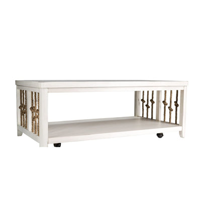 Dockside - Cocktail Table - White Cocktail Tables by Liberty Furniture - Walls Furniture & Mattress