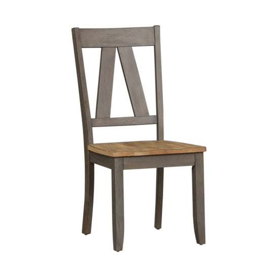Lindsey Farm - Splat Back Side Chair (RTA) Side Chairs by Liberty Furniture - Walls Furniture & Mattress