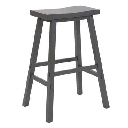 Creations II - 30" Sawhorse Stool Bar Height (28" - 30") by Liberty Furniture - Walls Furniture & Mattress