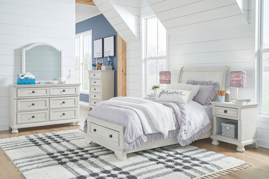 Robbinsdale - Youth Sleigh Storage Bedroom Set 6 Piece Bedroom Sets by Signature Design by Ashley® - Walls Furniture & Mattress