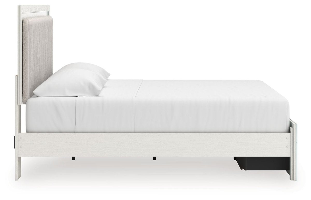 Zuraleus - Upholstered Panel Platform Storage Bed Storage Beds by Signature Design by Ashley® - Walls Furniture & Mattress