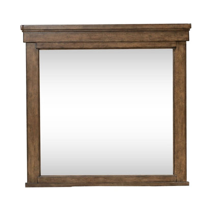 Carolina Park - Mirror - Brown Bedroom Mirrors by Liberty Furniture - Walls Furniture & Mattress