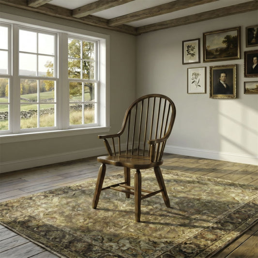 Treasures - Bow Back Arm Chair Arm Chairs by Liberty Furniture - Walls Furniture & Mattress