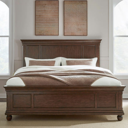 Rustic Traditions - Panel Bed Panel Beds by Liberty Furniture - Walls Furniture & Mattress