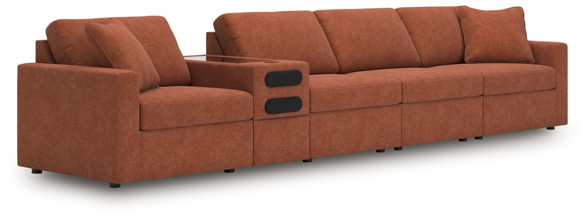 Modmax - Spice - Sectional Stationary Sectionals by Signature Design by Ashley® - Walls Furniture & Mattress