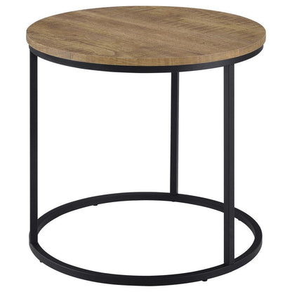 Lainey - Round Occasional Side End Table - Mango End Tables by Coaster Fine Furniture - Walls Furniture & Mattress