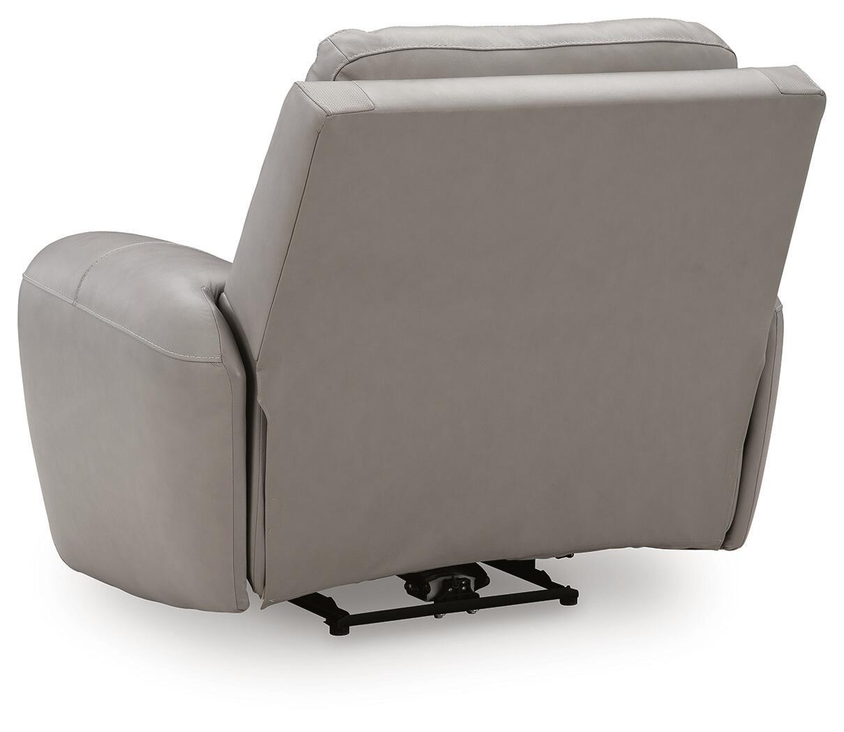 Real Moments - Power Recliner With Audio Seating - Ash Reclining Chairs by Signature Design by Ashley® - Walls Furniture & Mattress