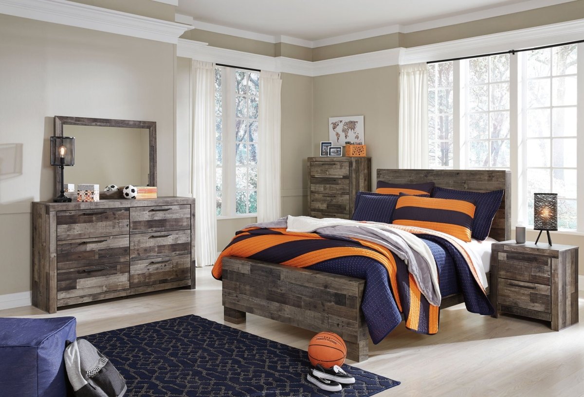 Derekson - Panel Bed Storage Beds by Benchcraft® - Walls Furniture & Mattress