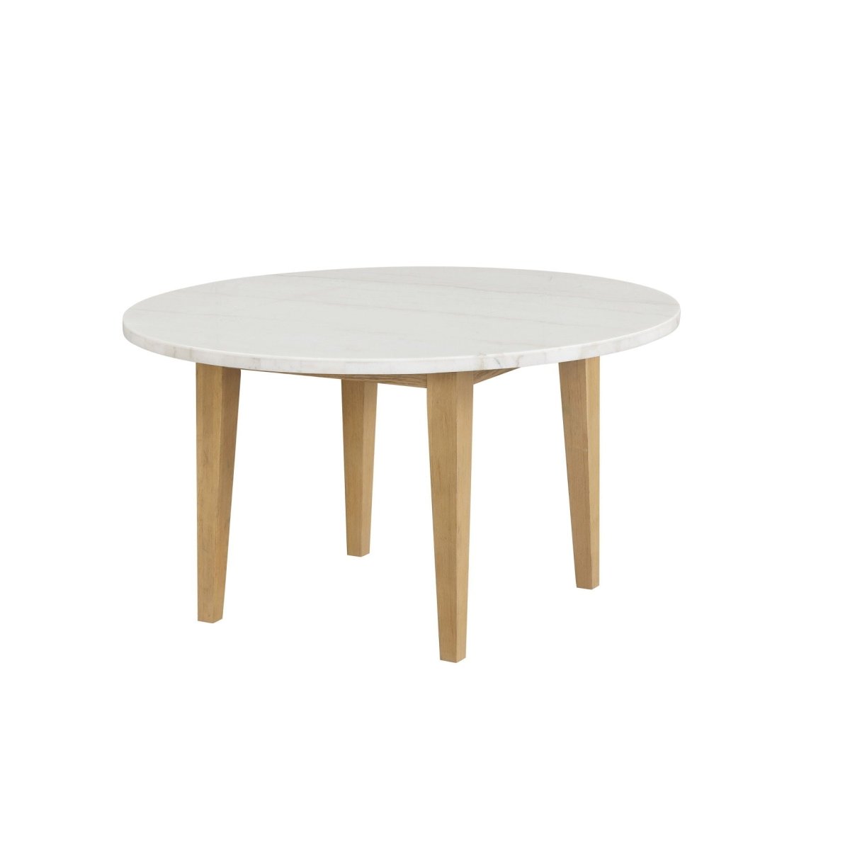 Essence - 54" Round Dining Table With Marble Top Dining Tables by New Classic - Walls Furniture & Mattress