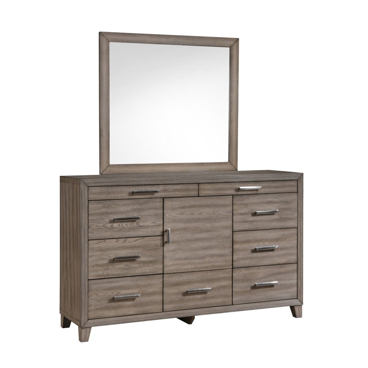 Harrisburg - Mirror - Walnut Mirrors by New Classic - Walls Furniture & Mattress