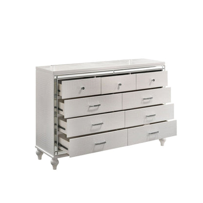 Valentino - Dresser Dresser & Mirror by New Classic - Walls Furniture & Mattress