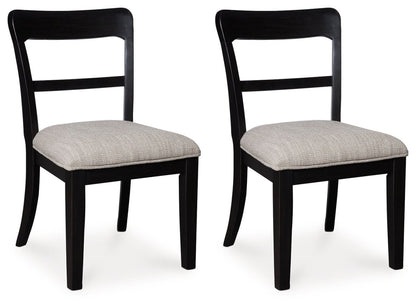 Greddinton - Upholstered Dining Side Chair (Set of 2) Chair Sets by Signature Design by Ashley® - Walls Furniture & Mattress